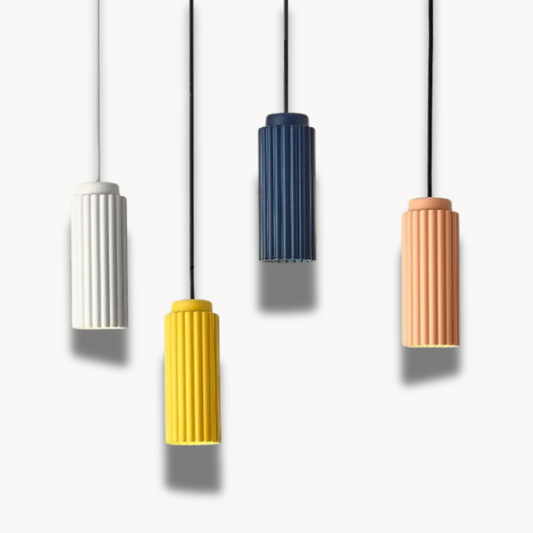 AuroraGlint - Suspension LED au design scandinave