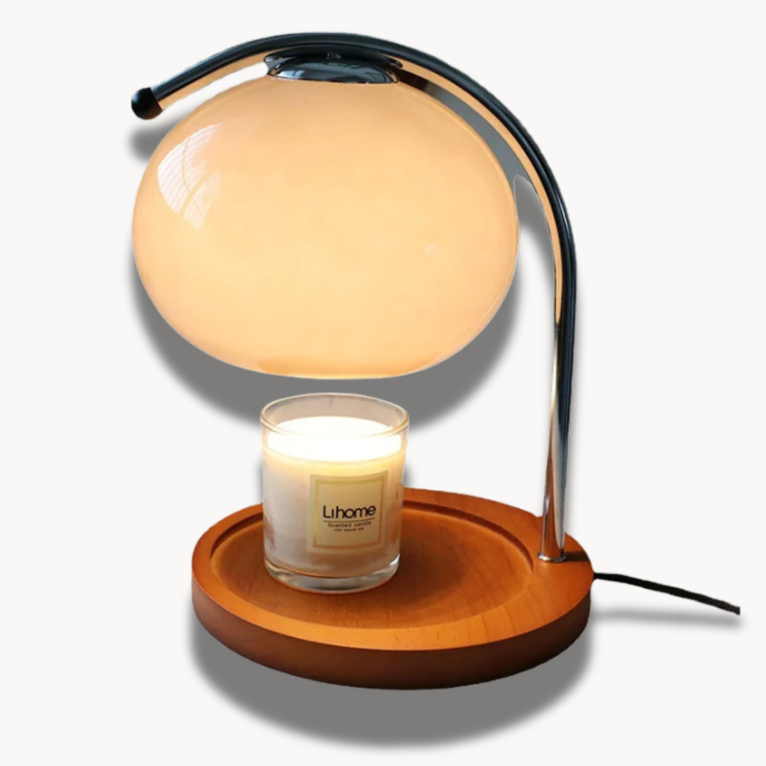 Lampe Aromathérapie Vintage CandleAura - Réchauffeur de Parfum pour Votre Intérieur