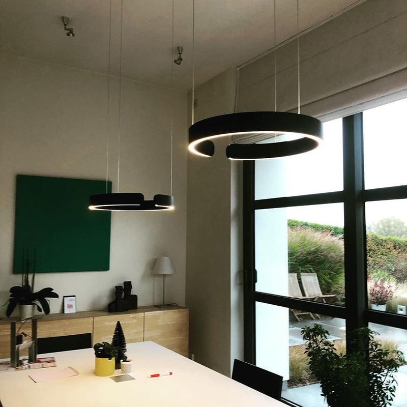 Suspension LED Moderne Edge Cercle