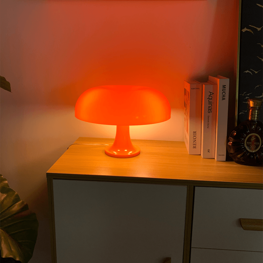 Lampe à Champignon LED Dripdeal | Dimmable, Élégante & Ambiance chaleureuse