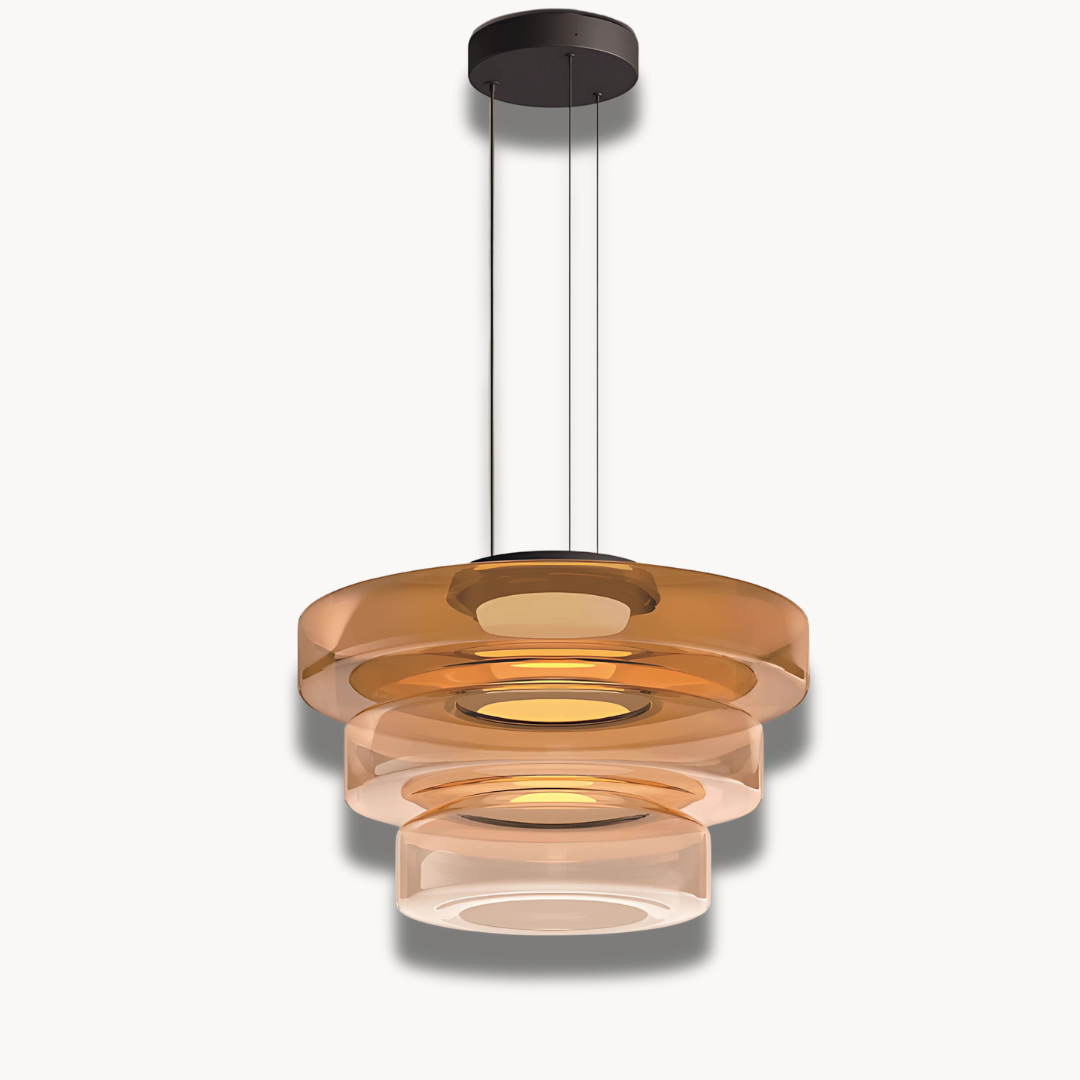 Suspensions en verre style Bauhaus