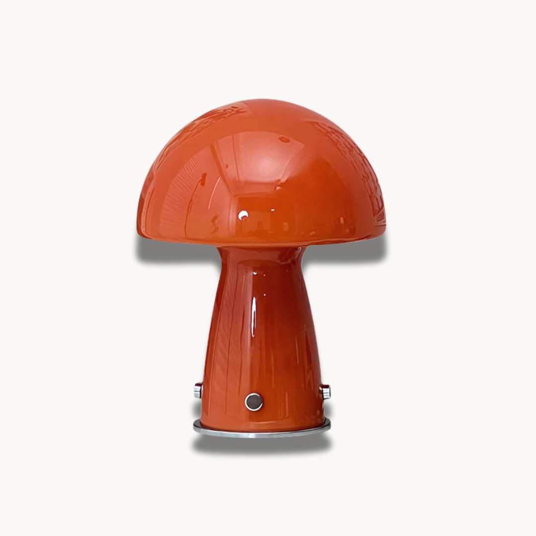 Lampe Champignon en Verre Envoûtante