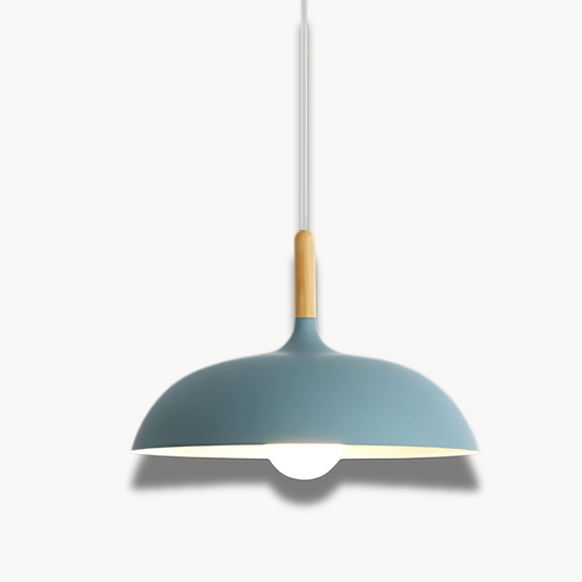 LumièreNordique - Lampe Plafond en Chêne Scandinave