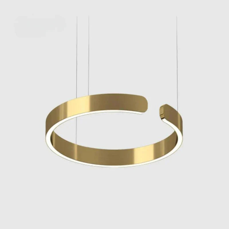 Suspension LED Moderne Edge Cercle