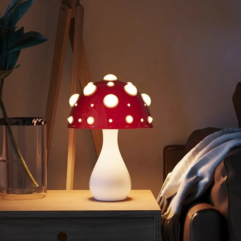 Lampe de table LED Luminara™ - Élégance Naturelle et Convivialité