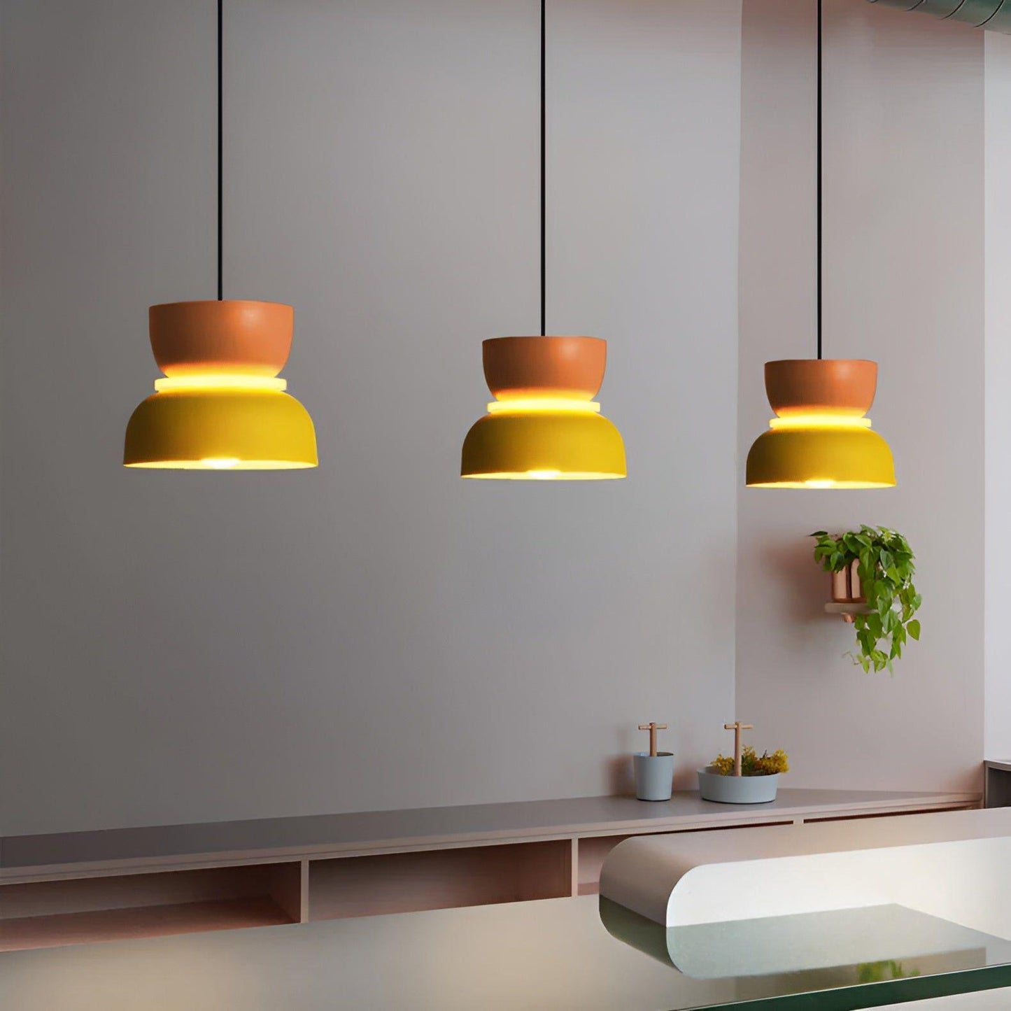 Lampara - Applique Suspendue LED Macaron Élégante et Colorée