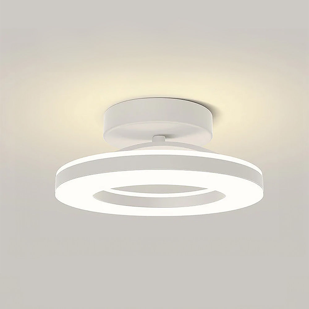 Élodie - Lustre moderne en fer avec éclairage LED pour couloir