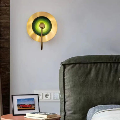 Kiri - Élégante lampe murale en verre au design scandinave