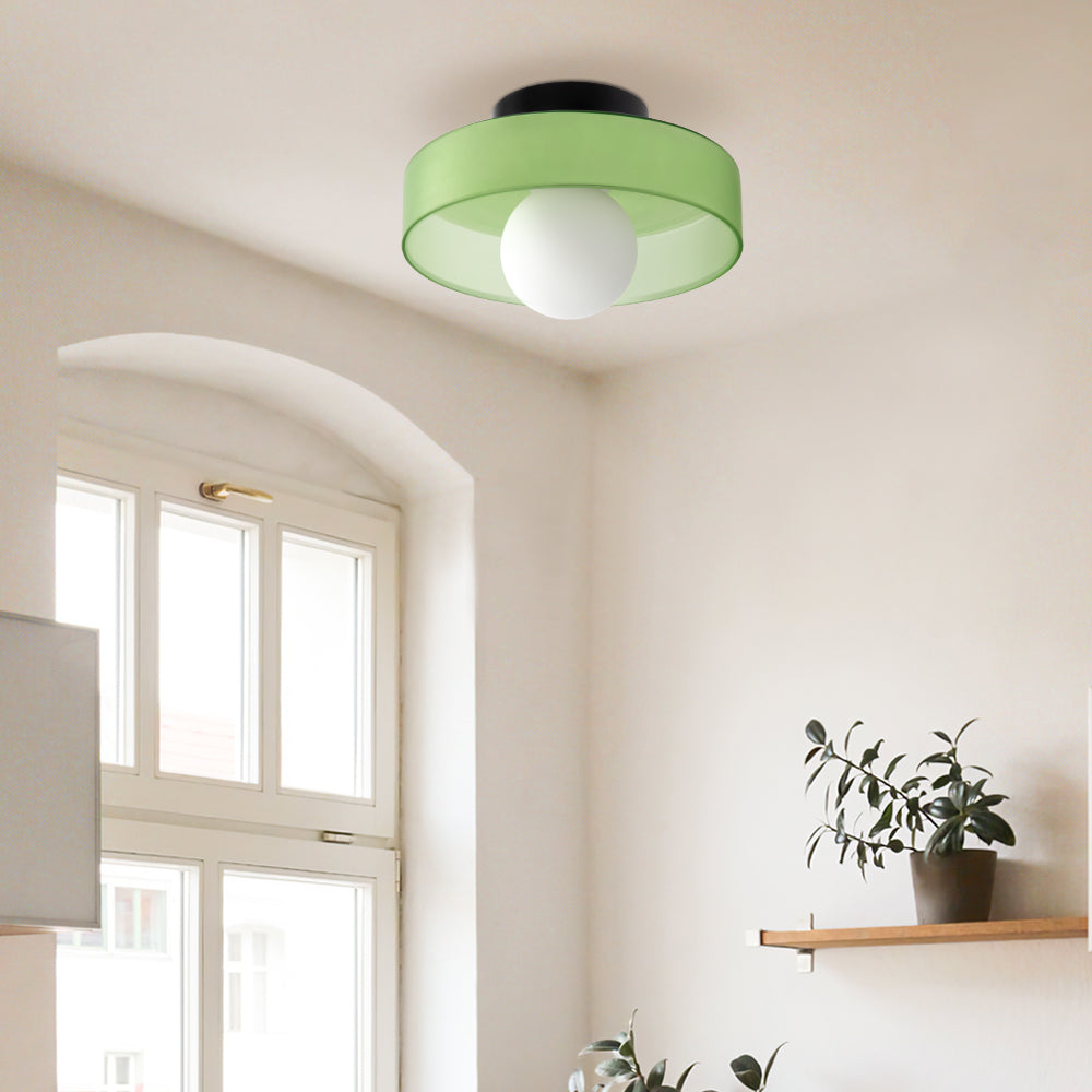 LumiRound - Applique de Plafond LED Moderne