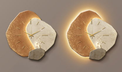 Horloge Murale Scandinave ArtiGlow