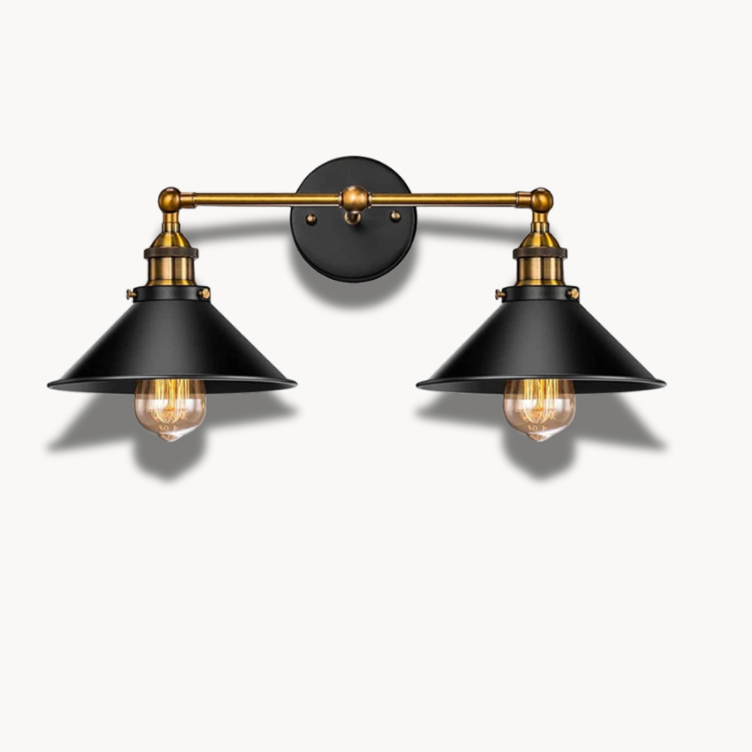 Pendel - Lustre vintage industriel en suspension E27 pour une ambiance loft élégante