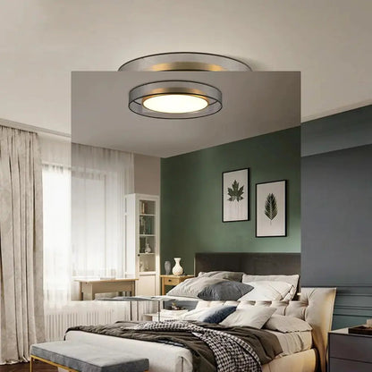 Auren - Plafondlamp moderne au design contemporain et ambiance chaleureuse