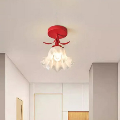 Fleur - Lampe de plafond chaleureuse pour un intérieur accueillant