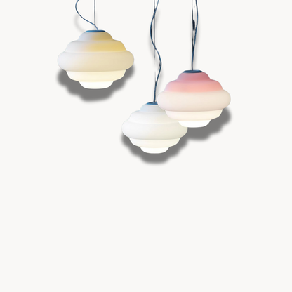 Sophie - Lampe nuage suspendue avec dégradé de couleurs pour une ambiance relaxante