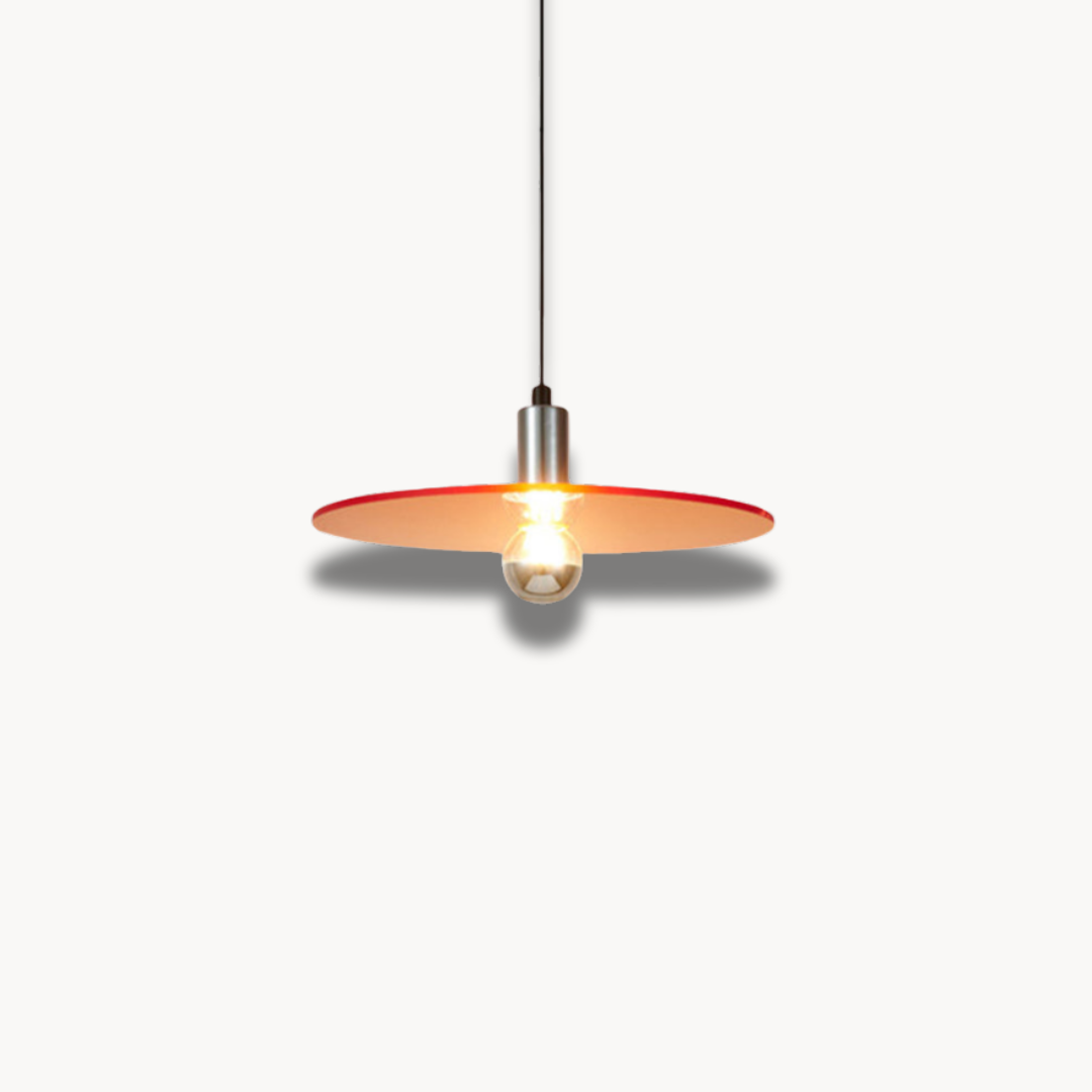 Cairns - Suspension LED en verre nordique pour salon moderne