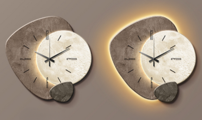 Horloge Murale Scandinave ArtiGlow