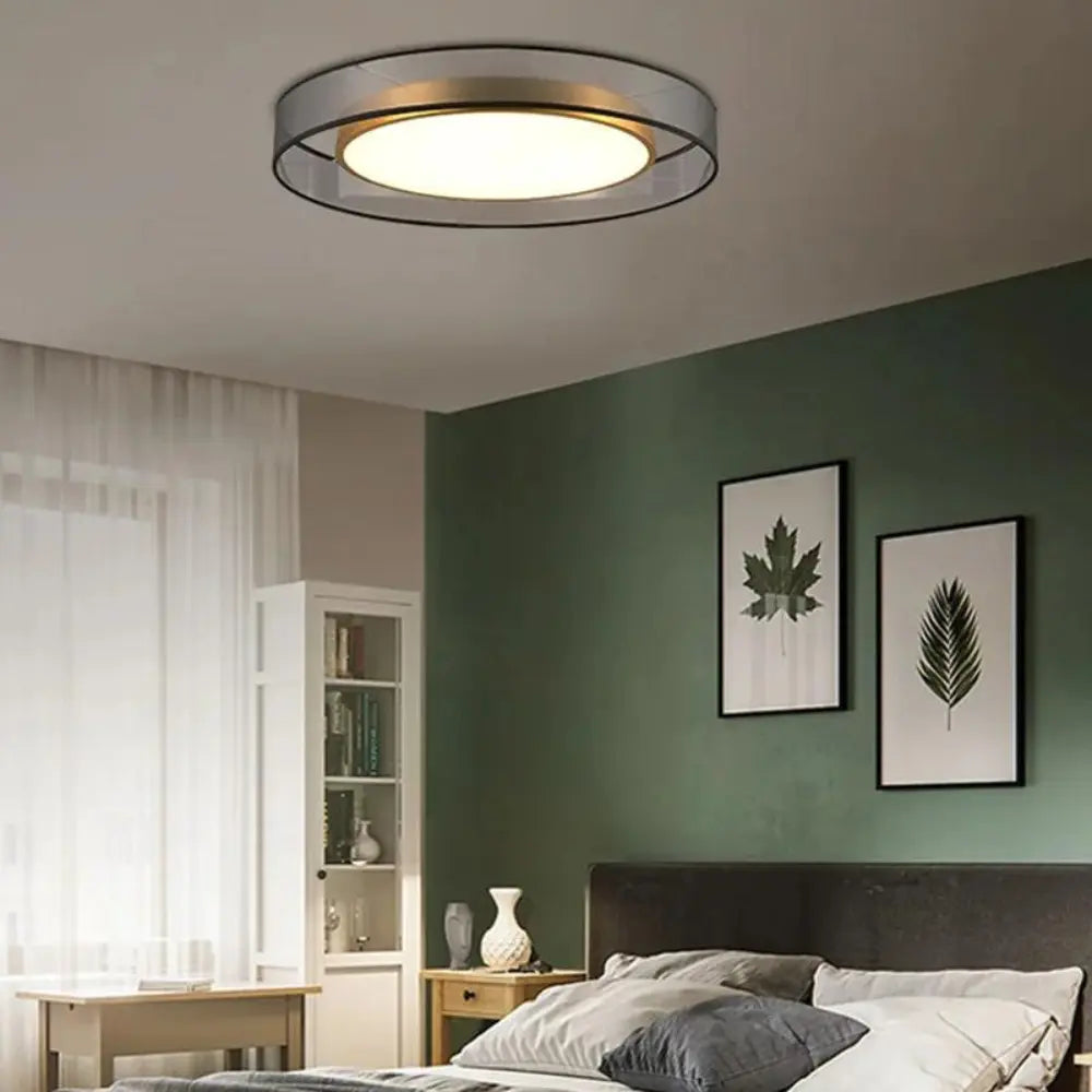 Auren - Plafondlamp moderne au design contemporain et ambiance chaleureuse