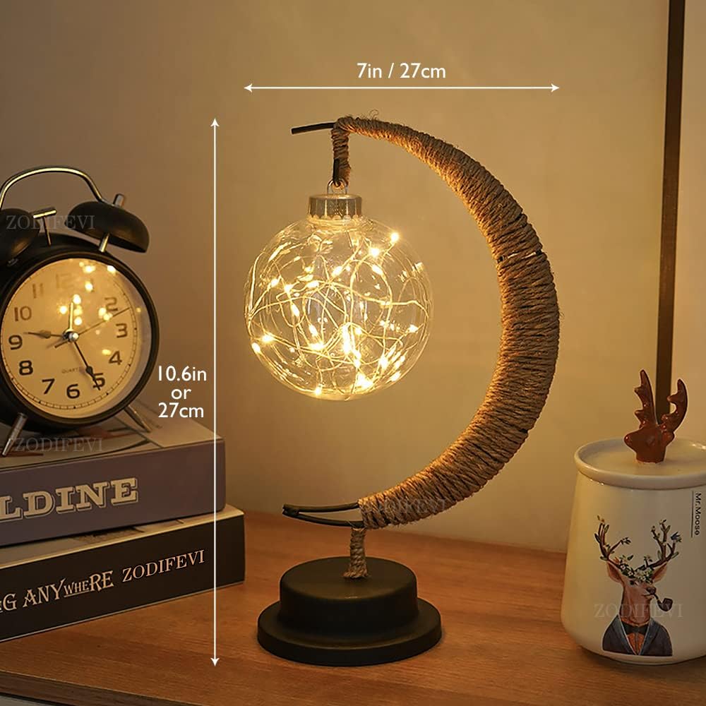 Lampe de Lune Enchantée – Lumière LED pour une Ambiance Rêveuse