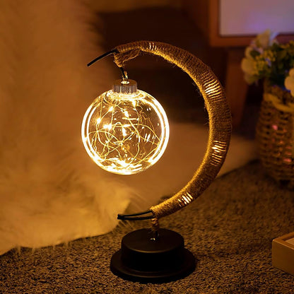 Lampe de Lune Enchantée – Lumière LED pour une Ambiance Rêveuse