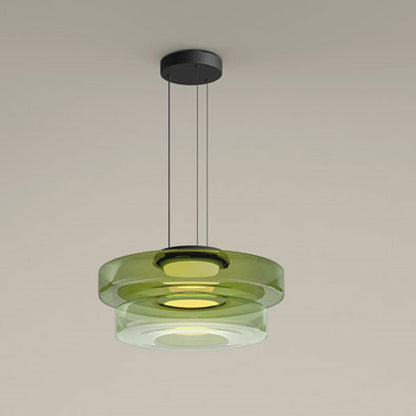 Suspensions en verre style Bauhaus