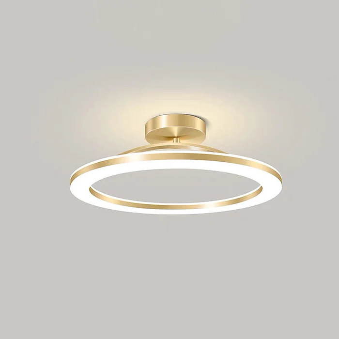 Élodie - Lustre moderne en fer avec éclairage LED pour couloir