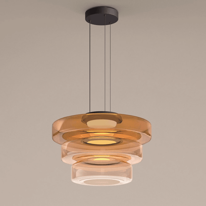 Suspensions en verre style Bauhaus