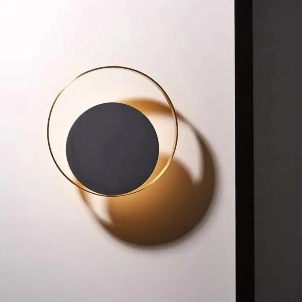 Halo - Élégante lampe murale contemporaine avec éclairage chaleureux