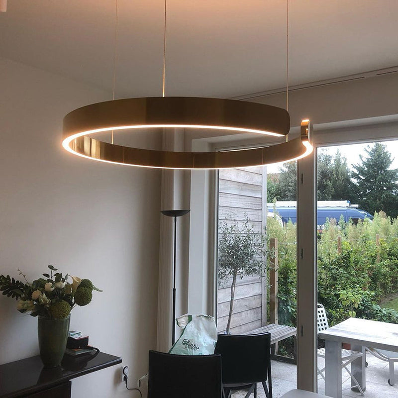 Suspension LED Moderne Edge Cercle