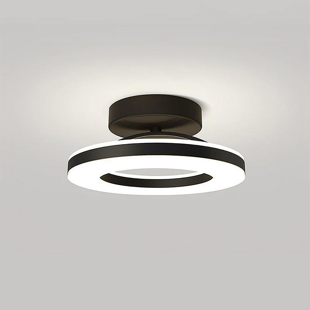 Élodie - Lustre moderne en fer avec éclairage LED pour couloir