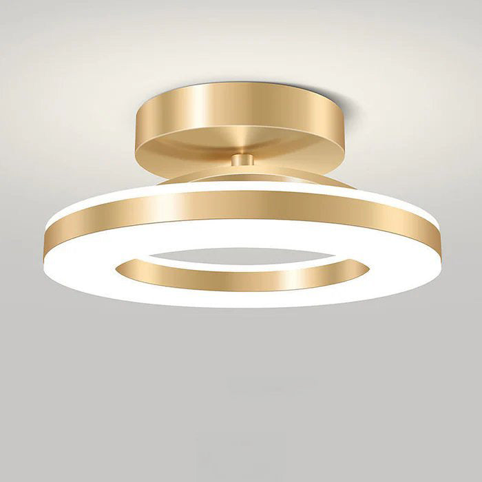 Élodie - Lustre moderne en fer avec éclairage LED pour couloir