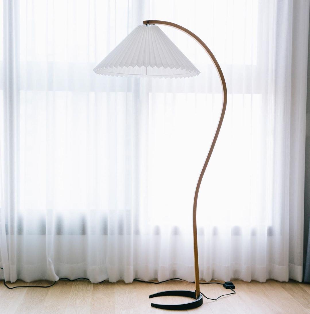 Caprani lampe sur pied design scandinave des années 70