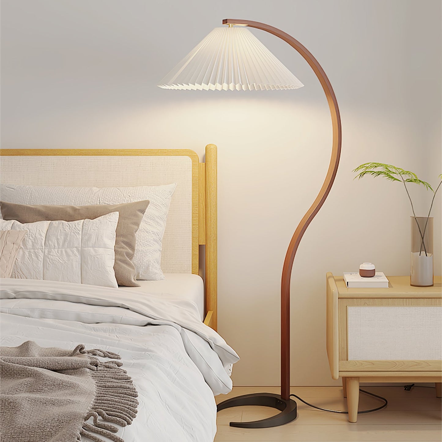 Caprani lampe sur pied design scandinave des années 70