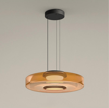 Suspensions en verre style Bauhaus