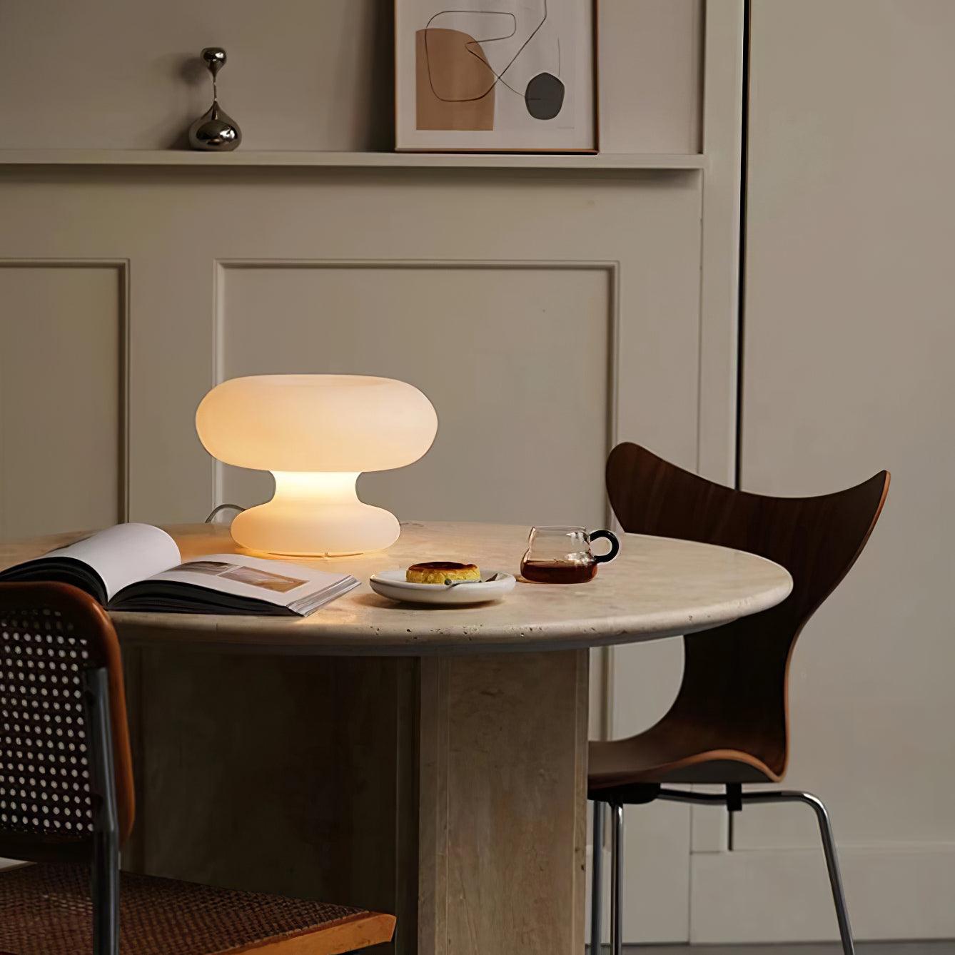 Lampe de Table Donut - Éclairage Élégant avec Lumière Douce pour Intérieurs Modernes