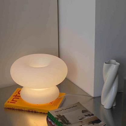 Lampe de Table Donut - Éclairage Élégant avec Lumière Douce pour Intérieurs Modernes