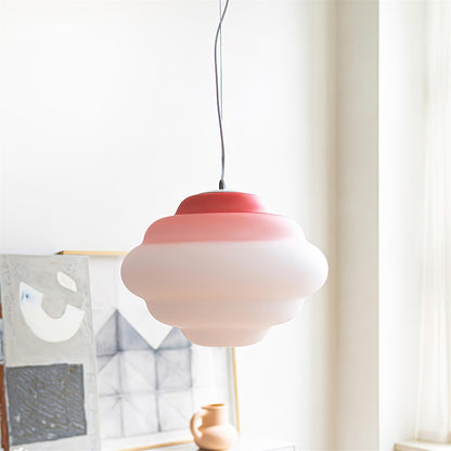 Sophie - Lampe nuage suspendue avec dégradé de couleurs pour une ambiance relaxante