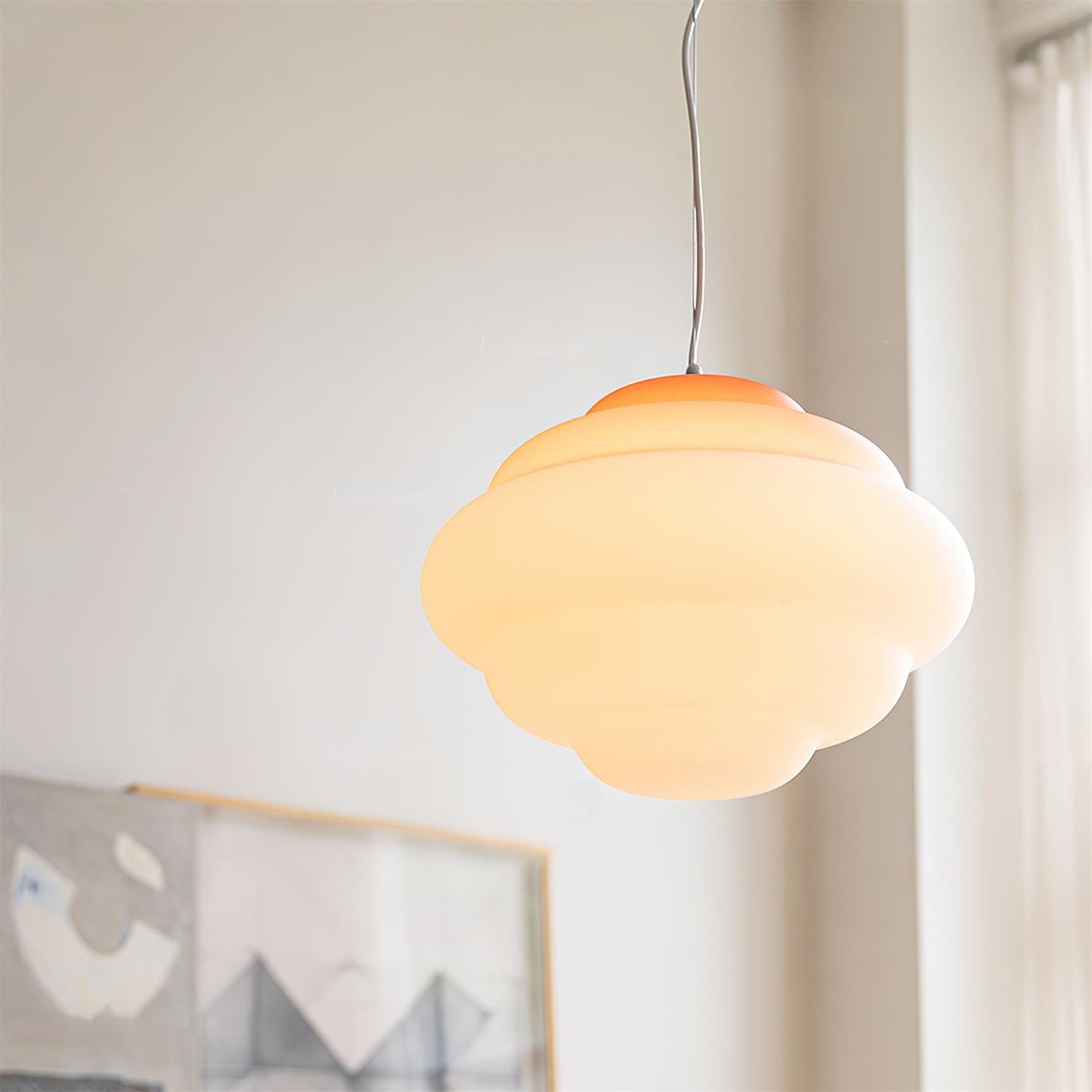 Sophie - Lampe nuage suspendue avec dégradé de couleurs pour une ambiance relaxante