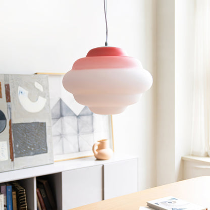 Sophie - Lampe nuage suspendue avec dégradé de couleurs pour une ambiance relaxante