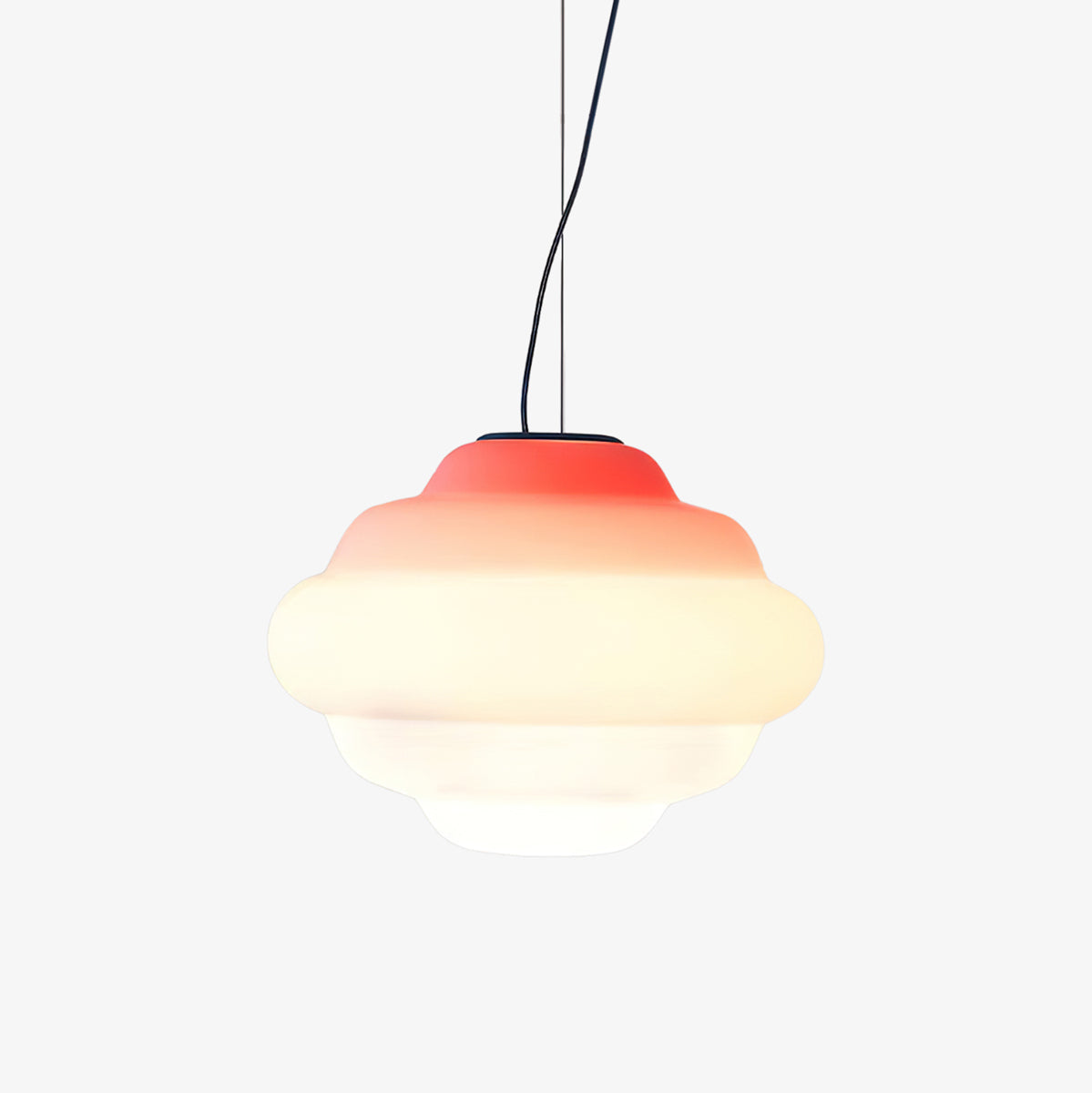 Sophie - Lampe nuage suspendue avec dégradé de couleurs pour une ambiance relaxante