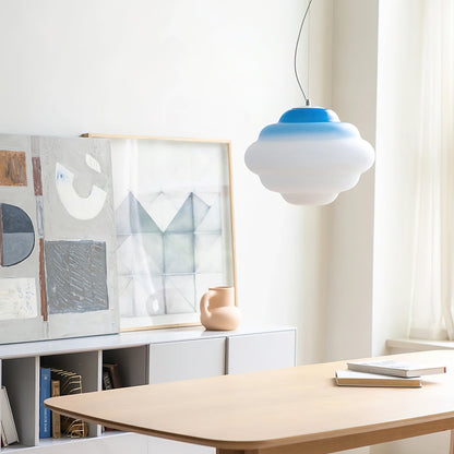 Sophie - Lampe nuage suspendue avec dégradé de couleurs pour une ambiance relaxante