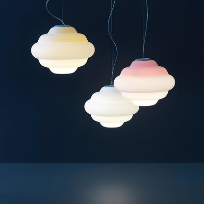 Sophie - Lampe nuage suspendue avec dégradé de couleurs pour une ambiance relaxante