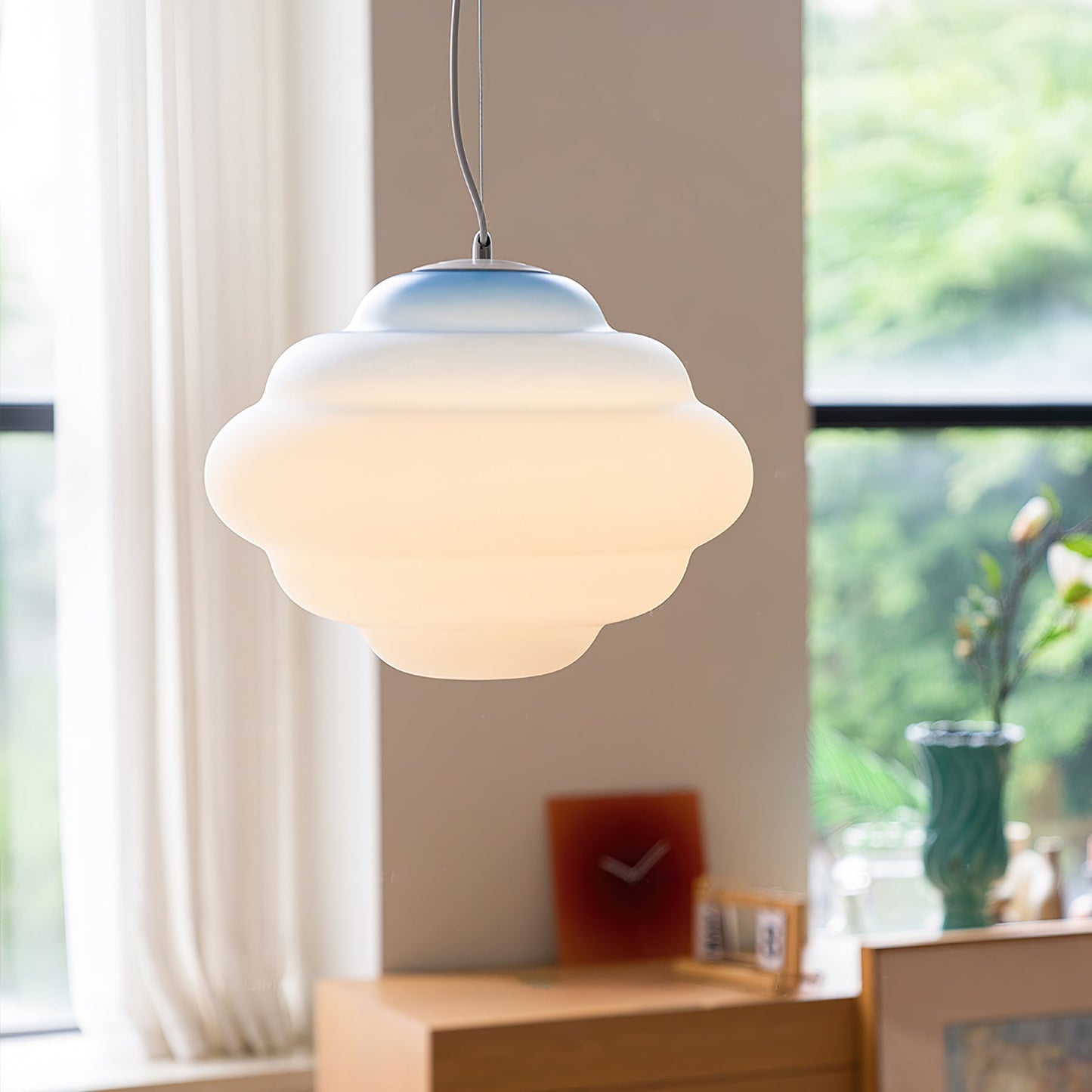 Sophie - Lampe nuage suspendue avec dégradé de couleurs pour une ambiance relaxante