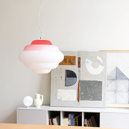 Sophie - Lampe nuage suspendue avec dégradé de couleurs pour une ambiance relaxante