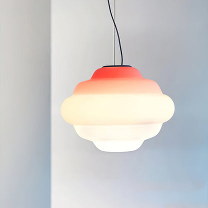 Sophie - Lampe nuage suspendue avec dégradé de couleurs pour une ambiance relaxante