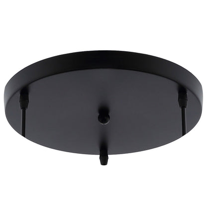 Support de suspension rond à 5 trous (disponible en noir ou blanc)