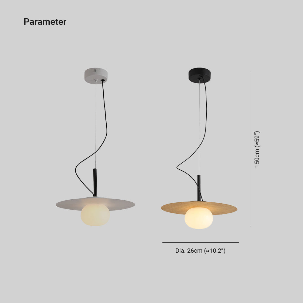 Cairns - Suspension en métal et verre pour salle à manger et bureau moderne