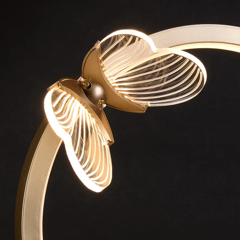 Papillon - Lampe de table LED moderne et luxueuse pour une décoration intérieure élégante