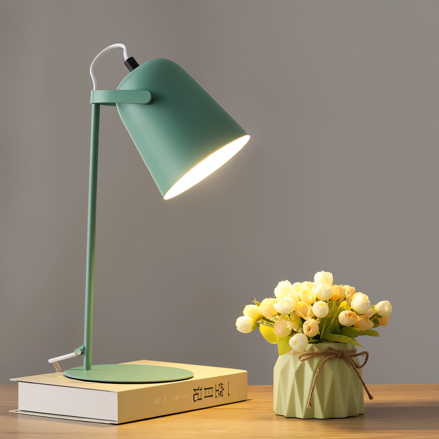 Lampe de Bureau CandyTwist Macaron - Lampe Nordic Réglable