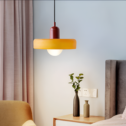 Luminaires Suspendus en Verre Colorés - ChicChandelier Ajustable