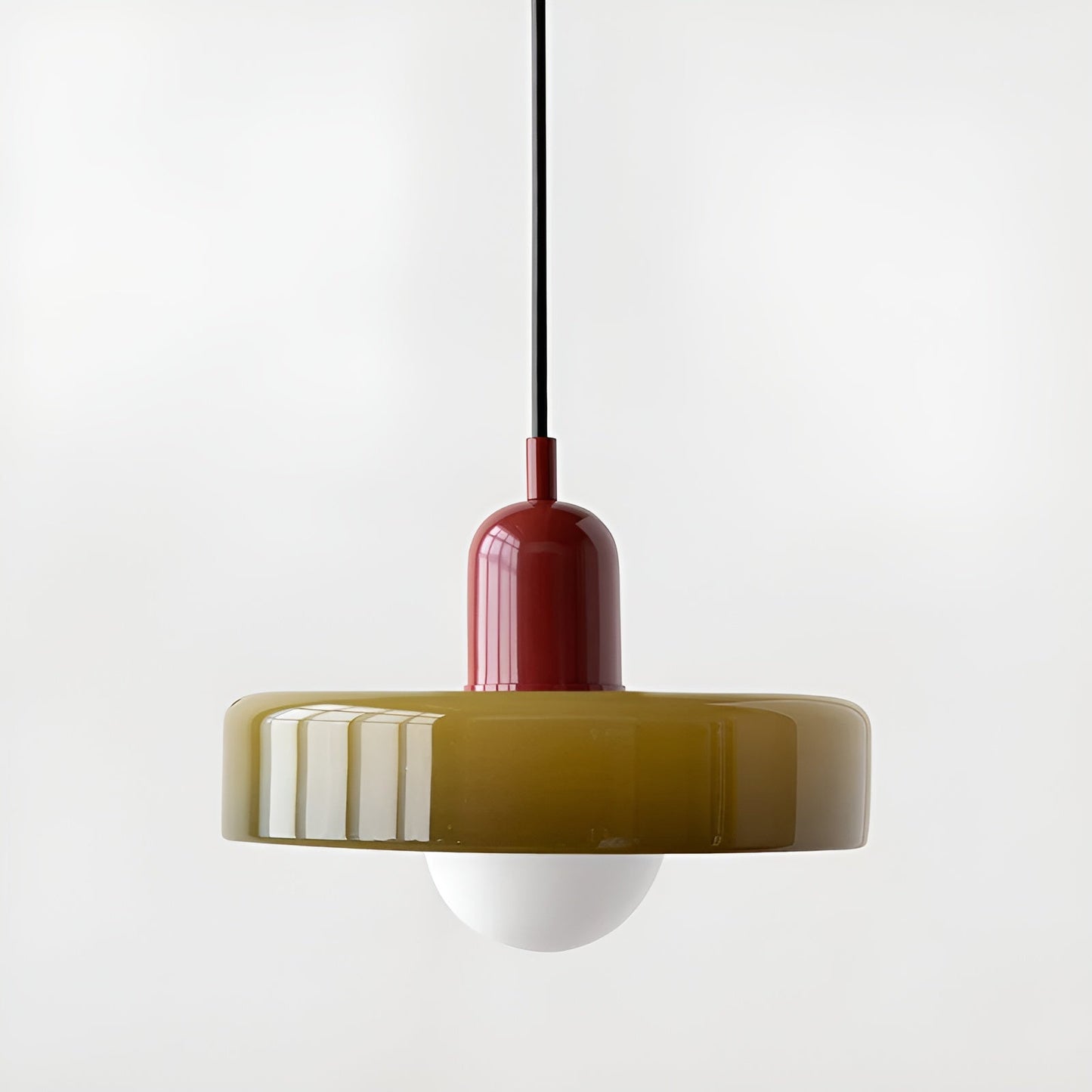 Luminaires Suspendus en Verre Colorés - ChicChandelier Ajustable